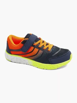 Jongensschoenen|Vty Blauwe Sneaker Elastische Veter