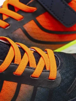 Jongensschoenen|Vty Blauwe Sneaker Elastische Veter