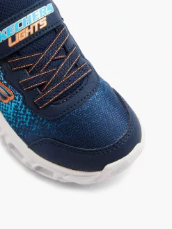 Jongensschoenen|Skechers Blauwe Sneaker Lichtjes