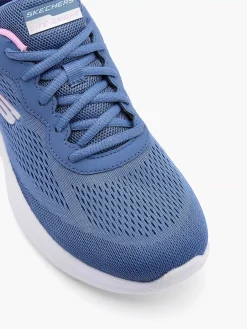 Sneakers|Skechers Blauwe Sneaker Memory Foam