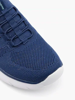 Sneakers|Skechers Blauwe Sneaker Swift Fit - Hands Free Memory Foam