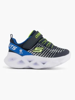 Jongensschoenen|Skechers Blauwe Twisty Brights - Novlo