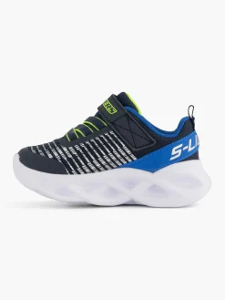 Jongensschoenen|Skechers Blauwe Twisty Brights - Novlo