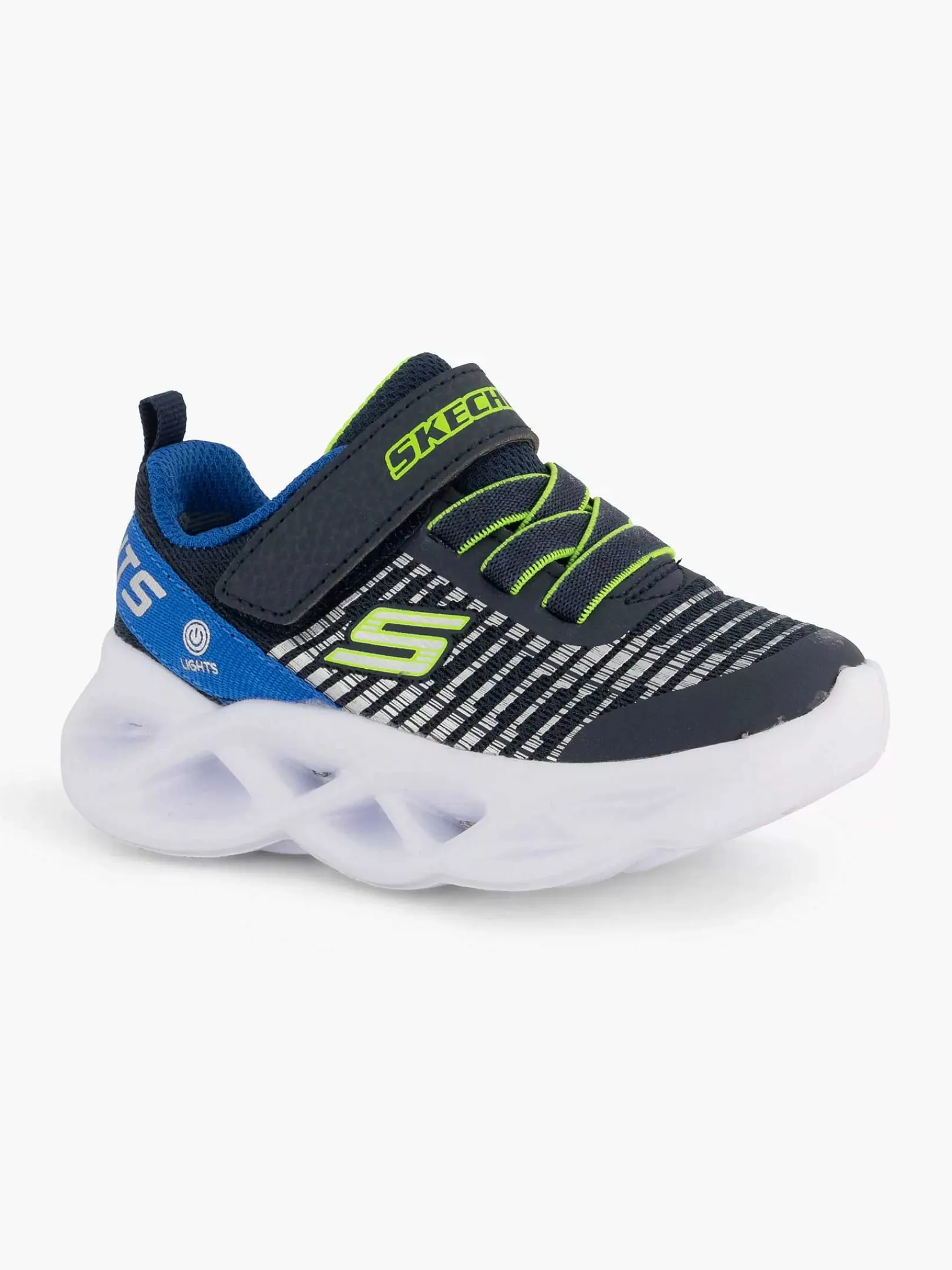 Jongensschoenen|Skechers Blauwe Twisty Brights - Novlo