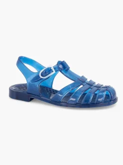 Jongensschoenen|Blue Fin Blauwe Waterschoen Riempje