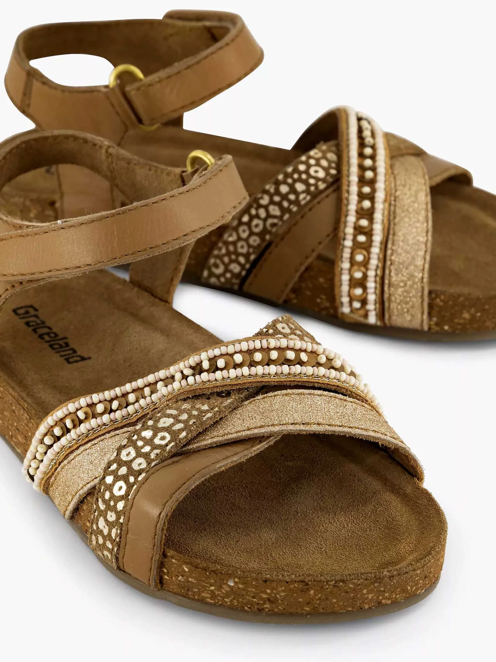 Babyschoenen|Graceland Bronskleurige Sandaal