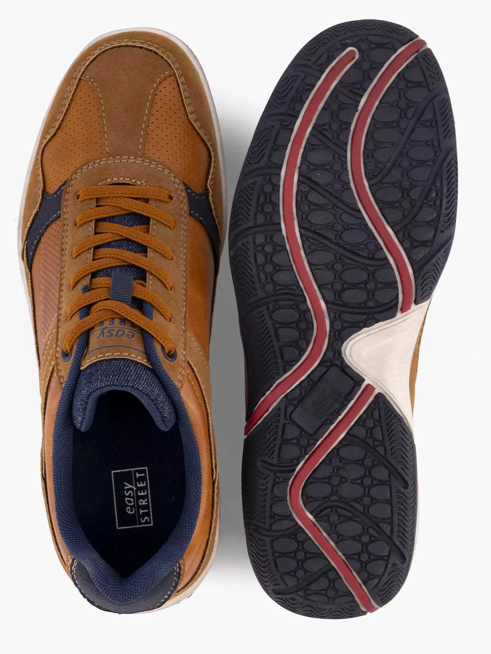 Sneakers|Easy Street Bruine Comfort Sneaker