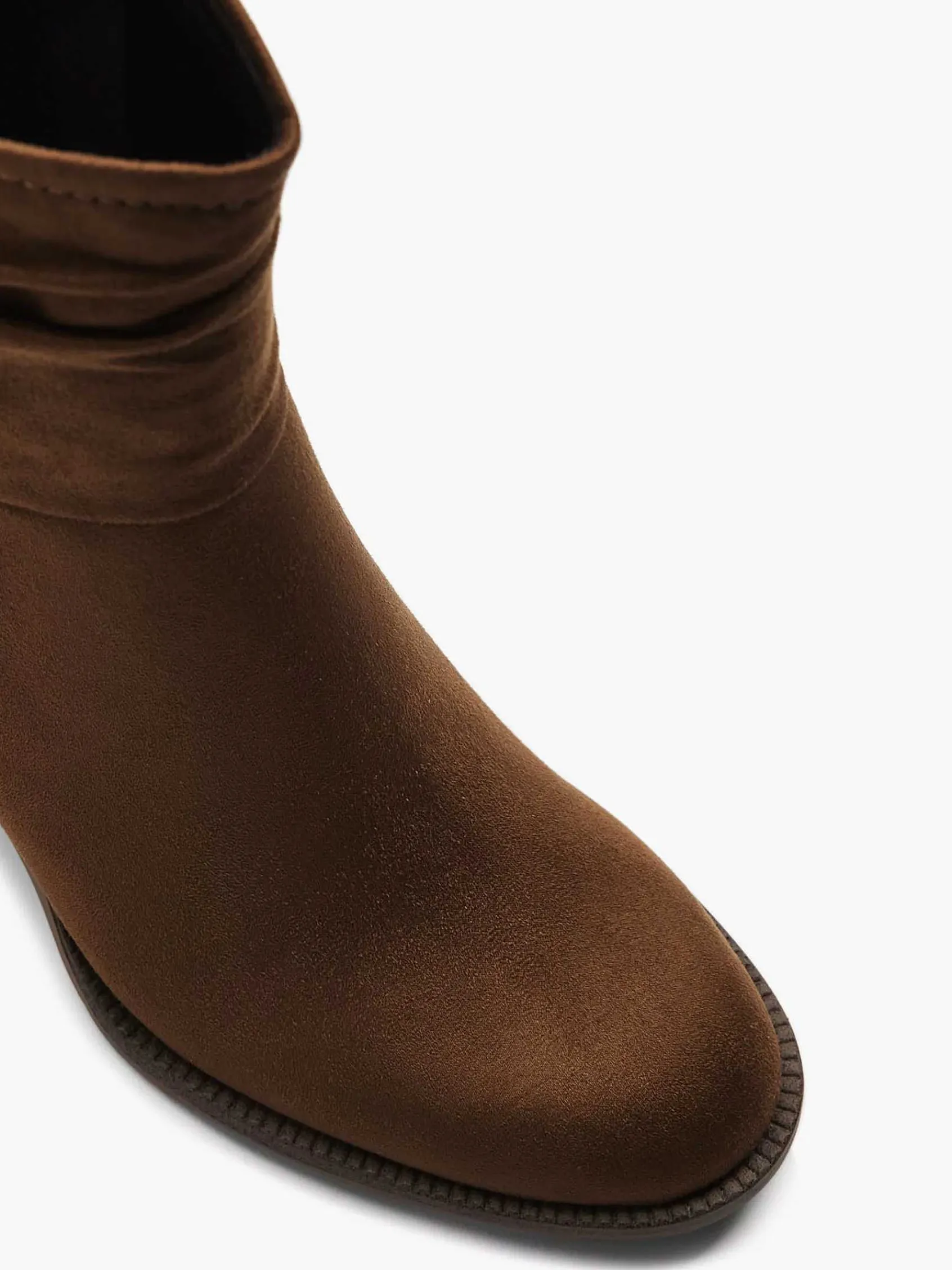 Enkellaarzen & Boots|Graceland Bruine Enkellaars Hak