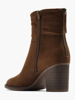 Enkellaarzen & Boots|Graceland Bruine Enkellaars Hak