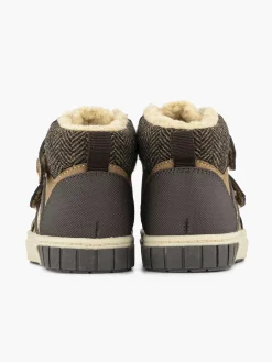 Jongensschoenen|Vty Bruine Hoge Sneaker