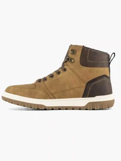 Sneakers|Memphis One Bruine Hoge Sneaker