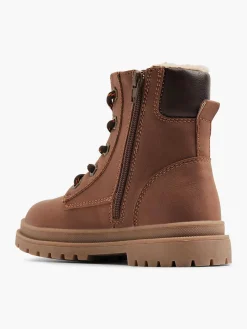 Jongensschoenen|Vty Bruine Hoge Veterboot