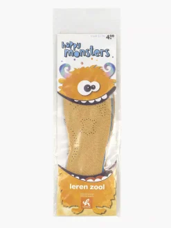 Babyschoenen|vanHaren Bruine Leren Inlegzool 22-36