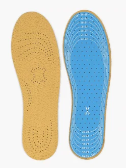Babyschoenen|vanHaren Bruine Leren Inlegzool 22-36