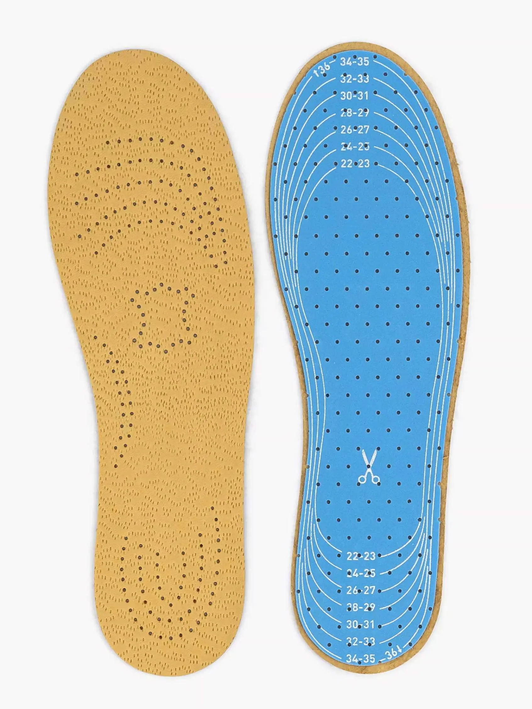 Babyschoenen|vanHaren Bruine Leren Inlegzool 22-36
