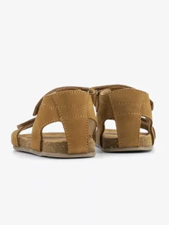 Jongensschoenen|Vty Bruine Leren Sandaal