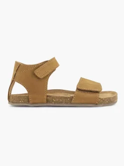 Jongensschoenen|Vty Bruine Leren Sandaal
