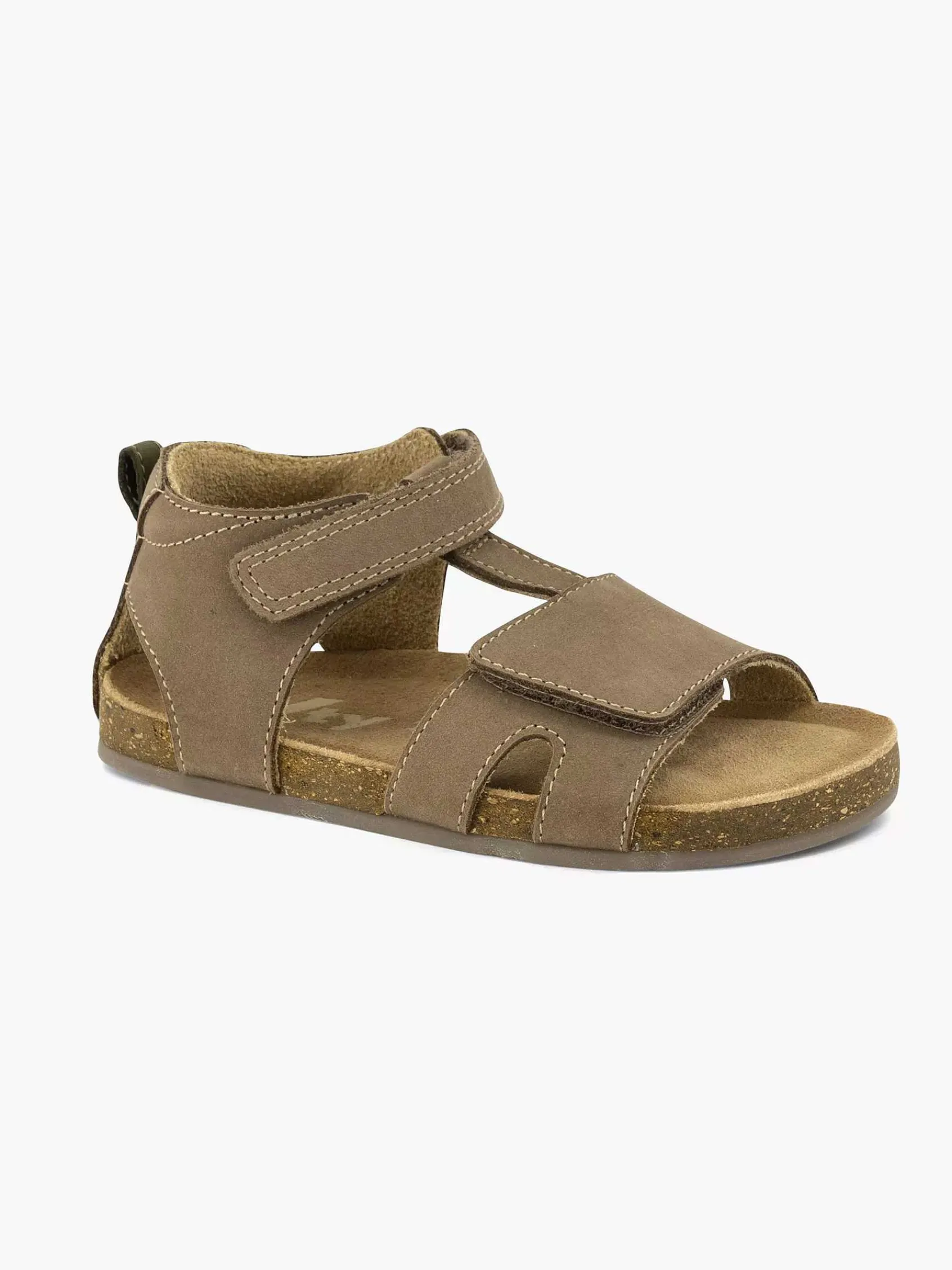 Jongensschoenen|Vty Bruine Leren Sandaal