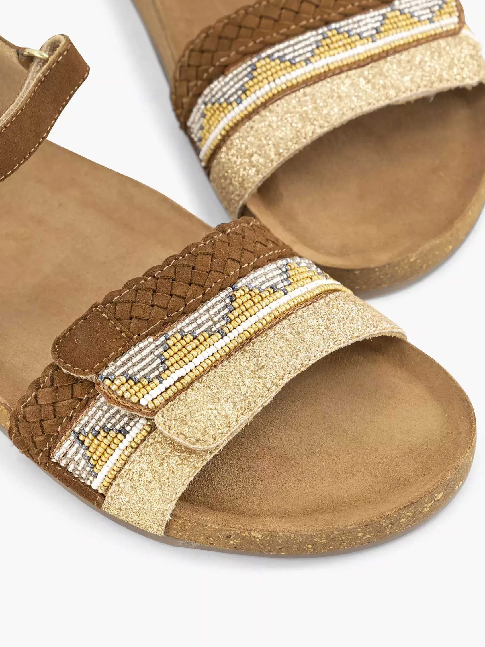 Jongensschoenen|Limelight girl Bruine Leren Sandaal