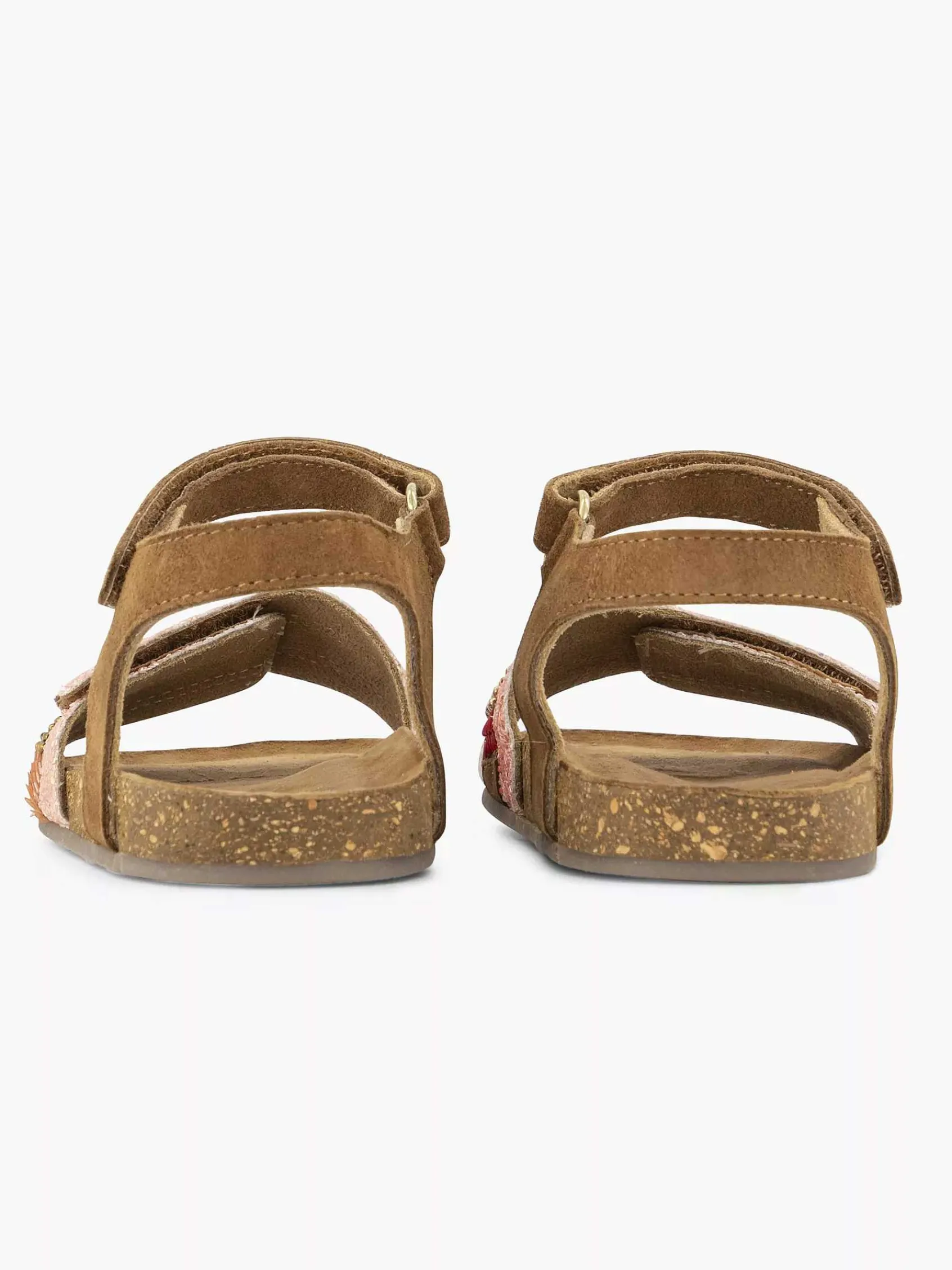 Jongensschoenen|Limelight girl Bruine Leren Sandaal Kraaltjes