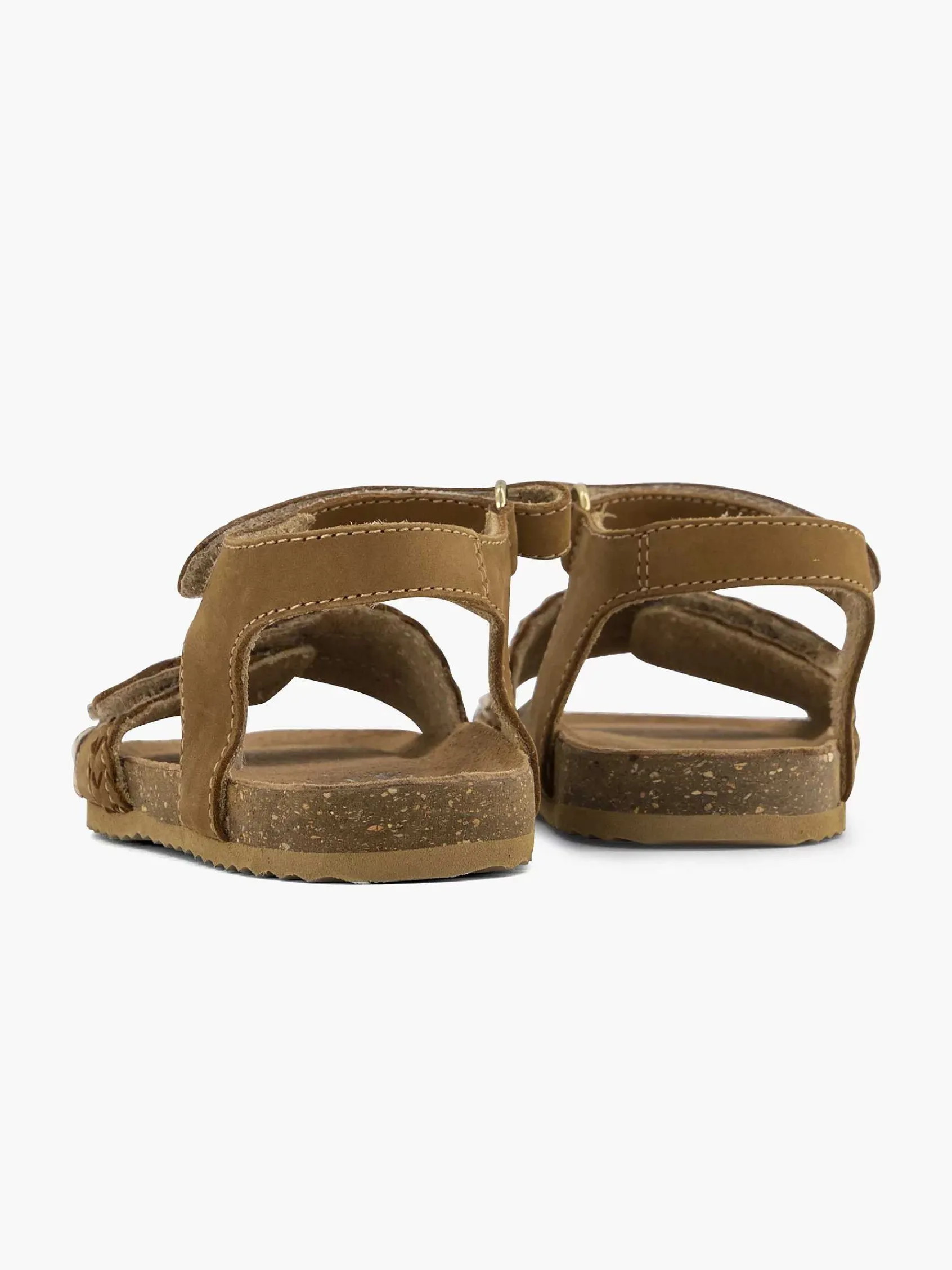 Jongensschoenen|Limelight girl Bruine Leren Sandalen Panterprint