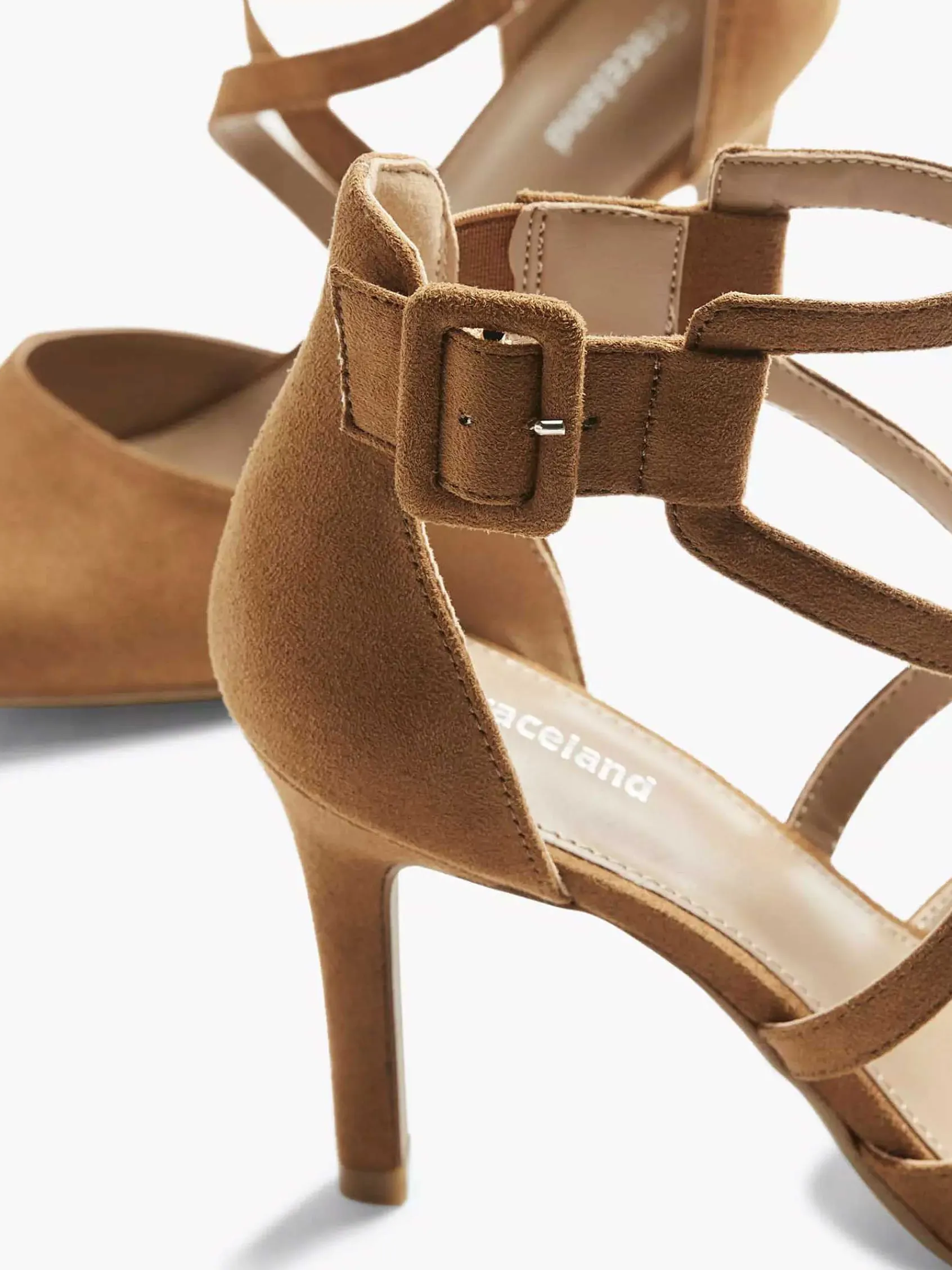 Pumps|Graceland Bruine Pump Gespsluiting