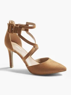 Pumps|Graceland Bruine Pump Gespsluiting