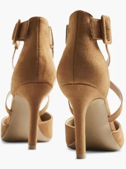 Pumps|Graceland Bruine Pump Gespsluiting
