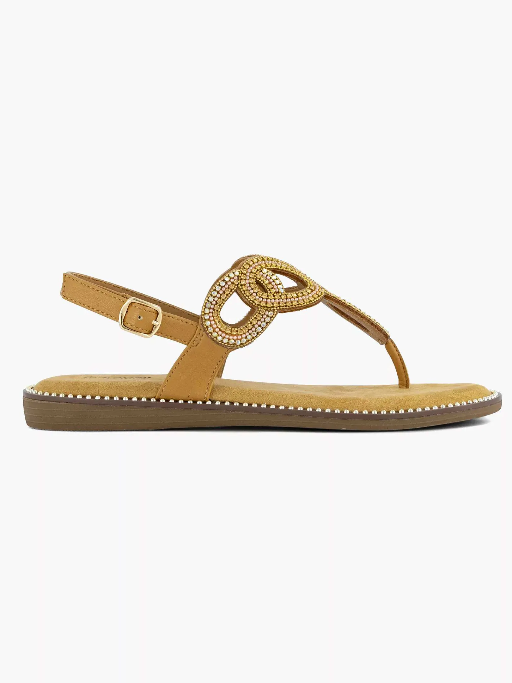 Sandalen|Graceland Bruine Sandaal