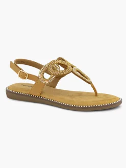 Sandalen|Graceland Bruine Sandaal