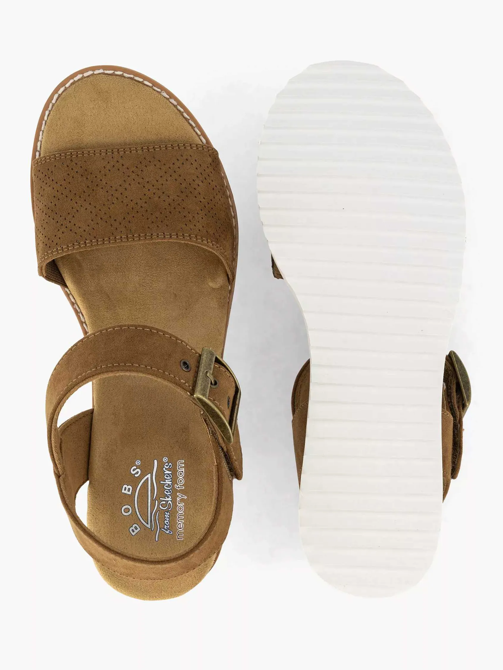 Sandalen|Skechers Bruine Sandaal