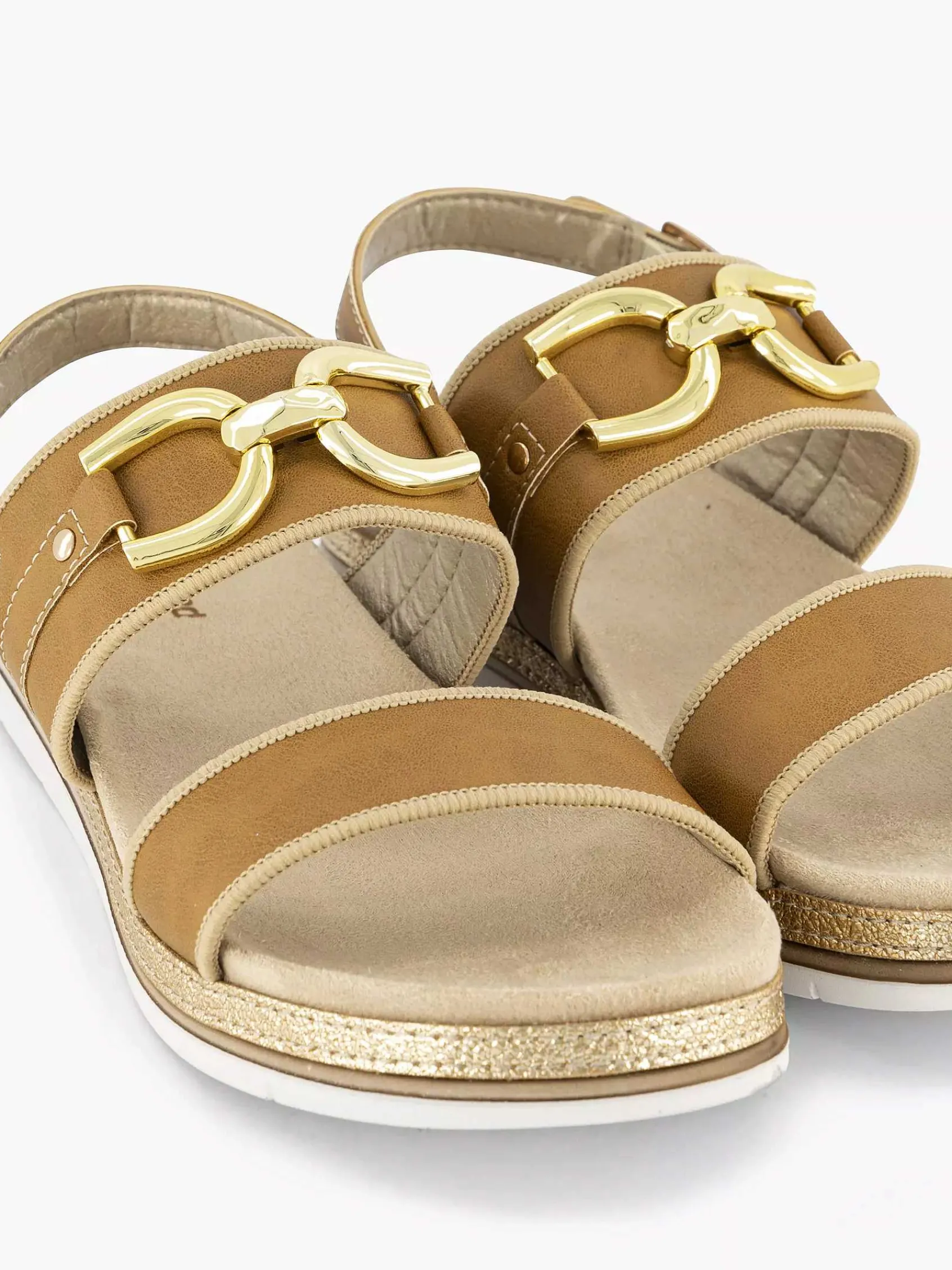 Sandalen|Graceland Bruine Sandaale