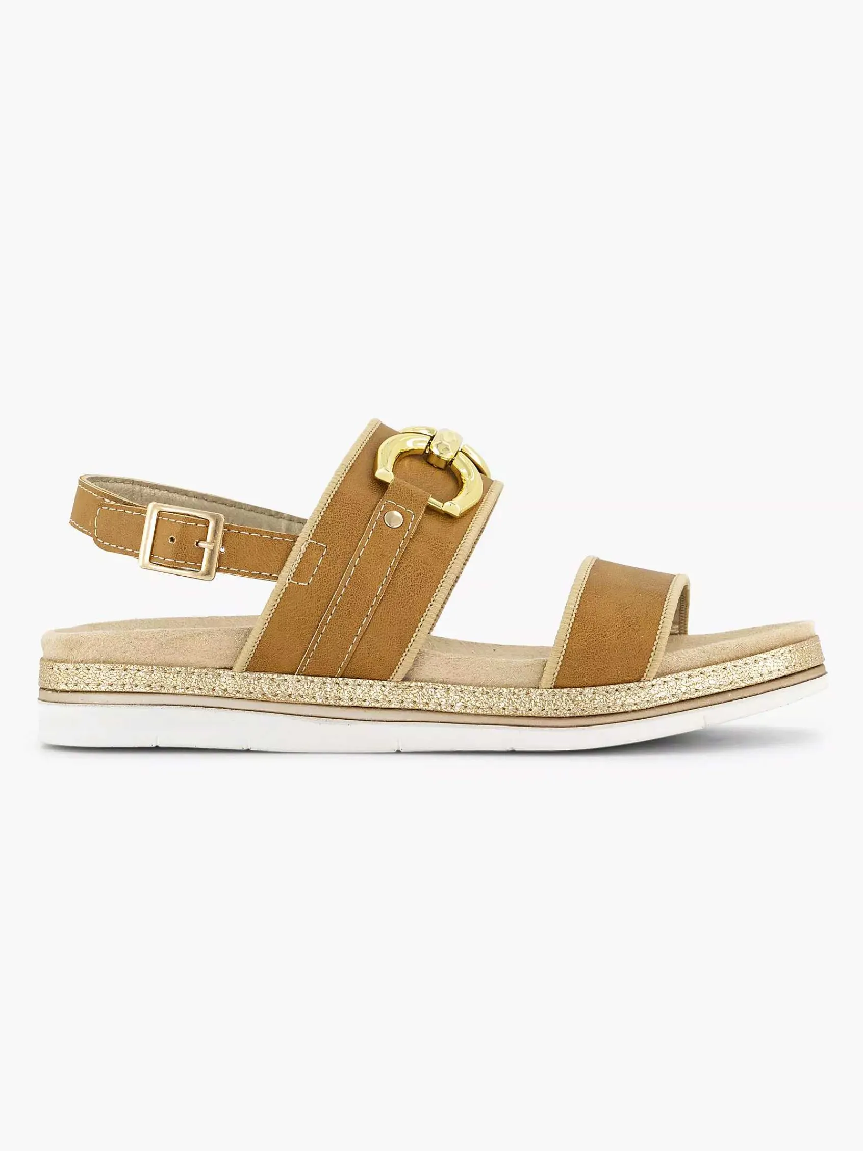 Sandalen|Graceland Bruine Sandaale