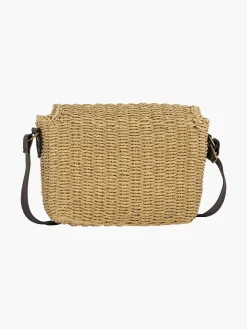 Online Exclusive Accessoires|Graceland Bruine Schoudertas Riet