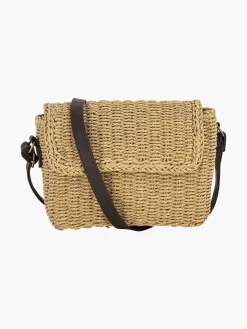 Online Exclusive Accessoires|Graceland Bruine Schoudertas Riet