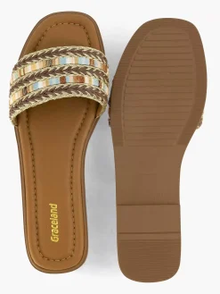 Slippers|Graceland Bruine Slipper