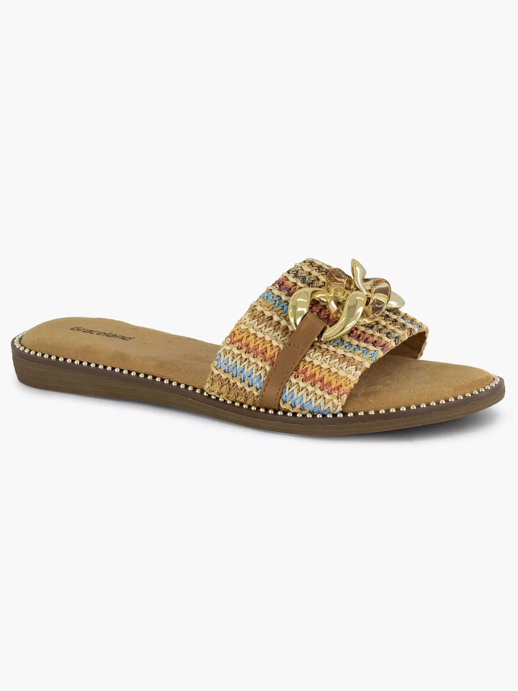 Slippers|Graceland Bruine Slipper