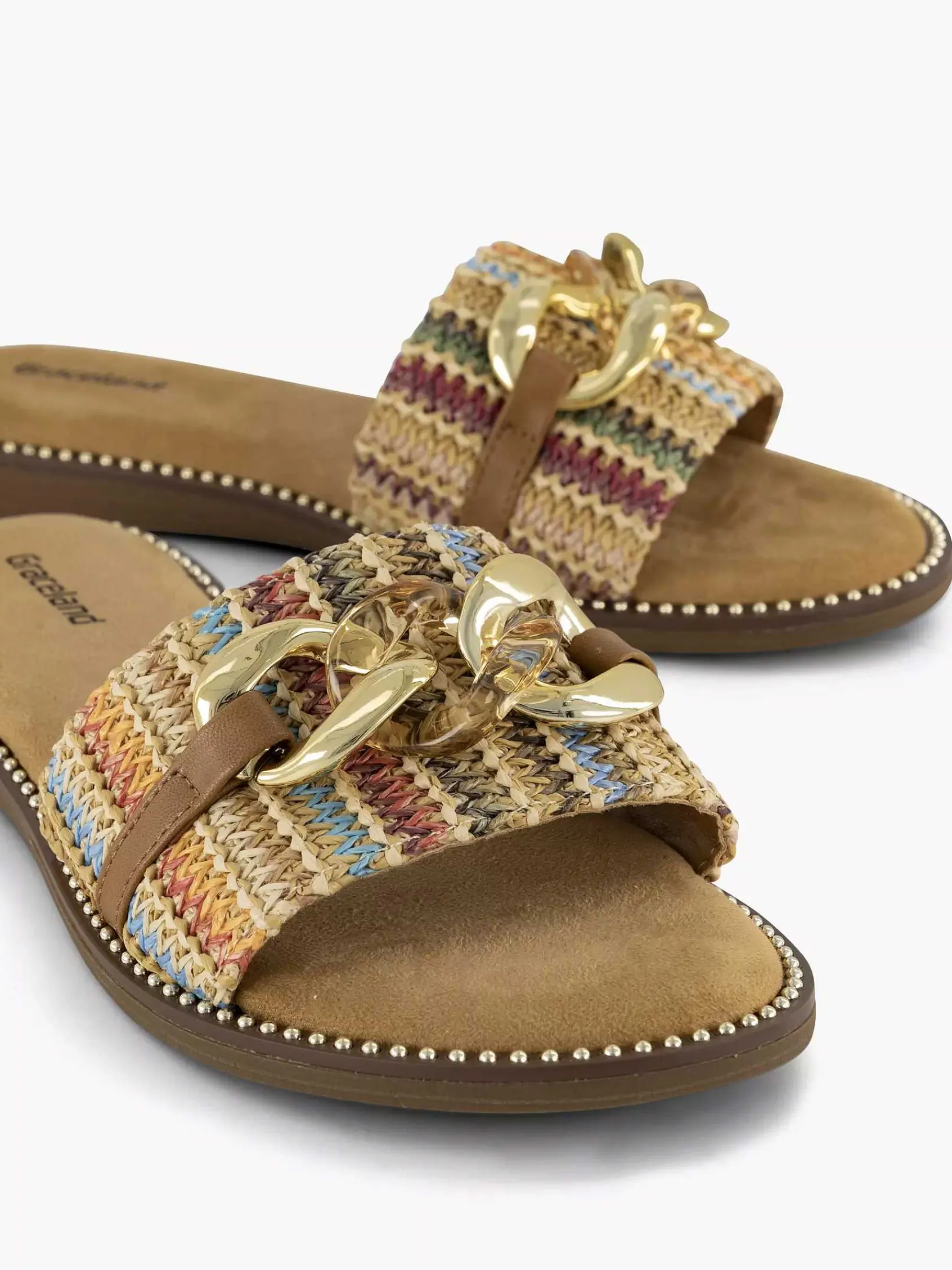 Slippers|Graceland Bruine Slipper