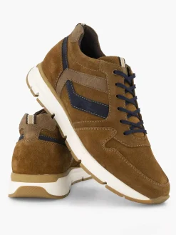 Sneakers|Gallus Bruine Suede Sneaker