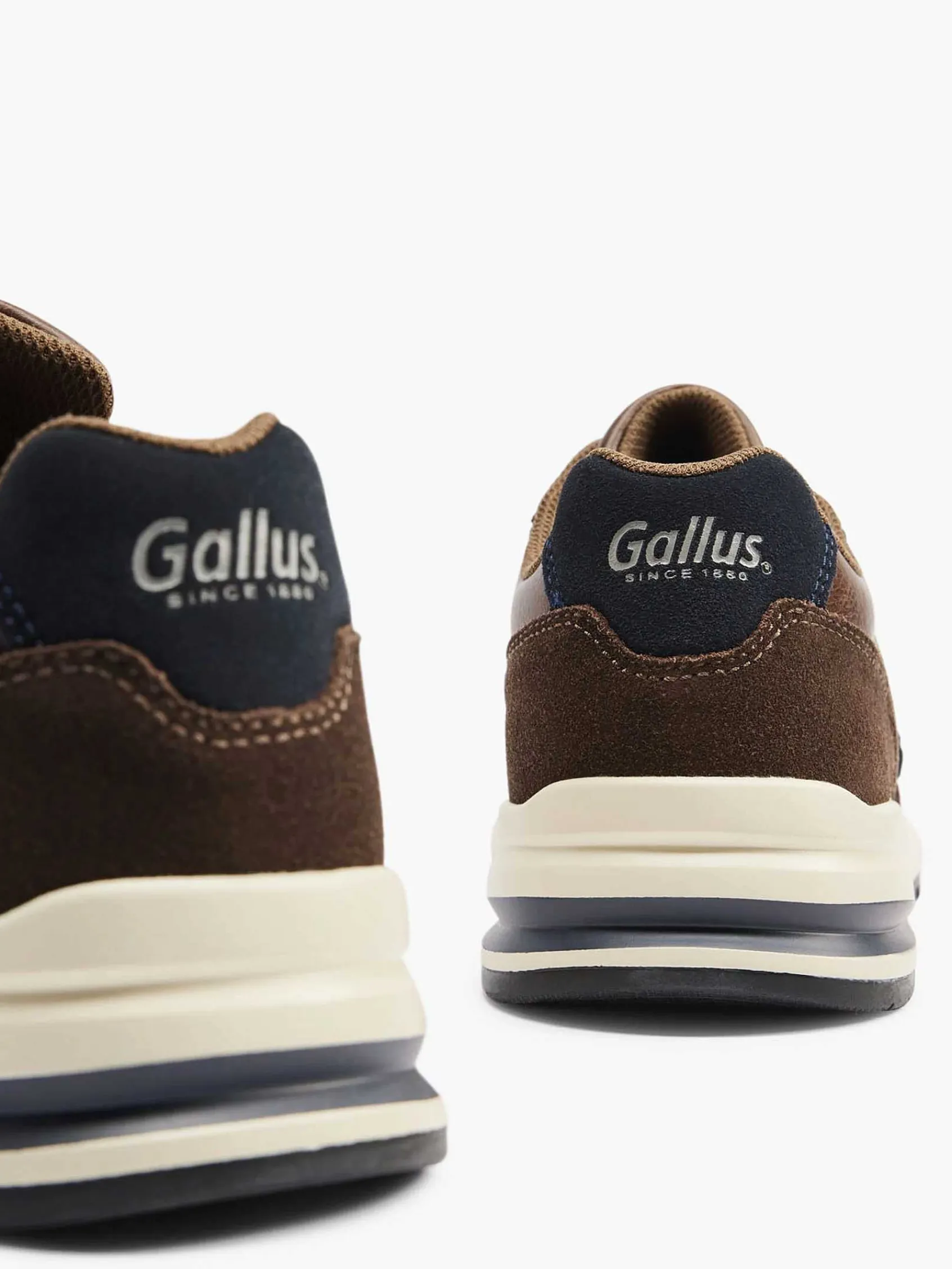 Sneakers|Gallus Bruine Suede Sneaker
