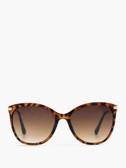 Online Exclusive Accessoires|Graceland Bruine Zonnebril Met Panterprint