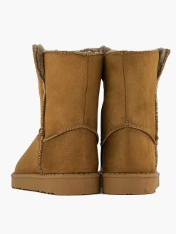 Jongensschoenen|Graceland Camel Enkelboot Gevoerd