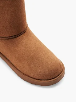 Jongensschoenen|Graceland Camel Enkelboot Gevoerd