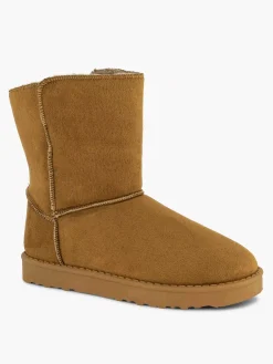 Jongensschoenen|Graceland Camel Enkelboot Gevoerd