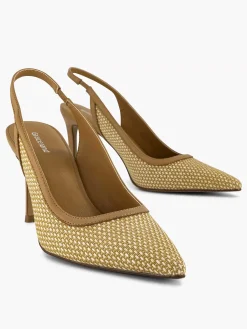 Pumps|Graceland Camel Slingback