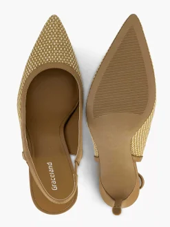 Pumps|Graceland Camel Slingback