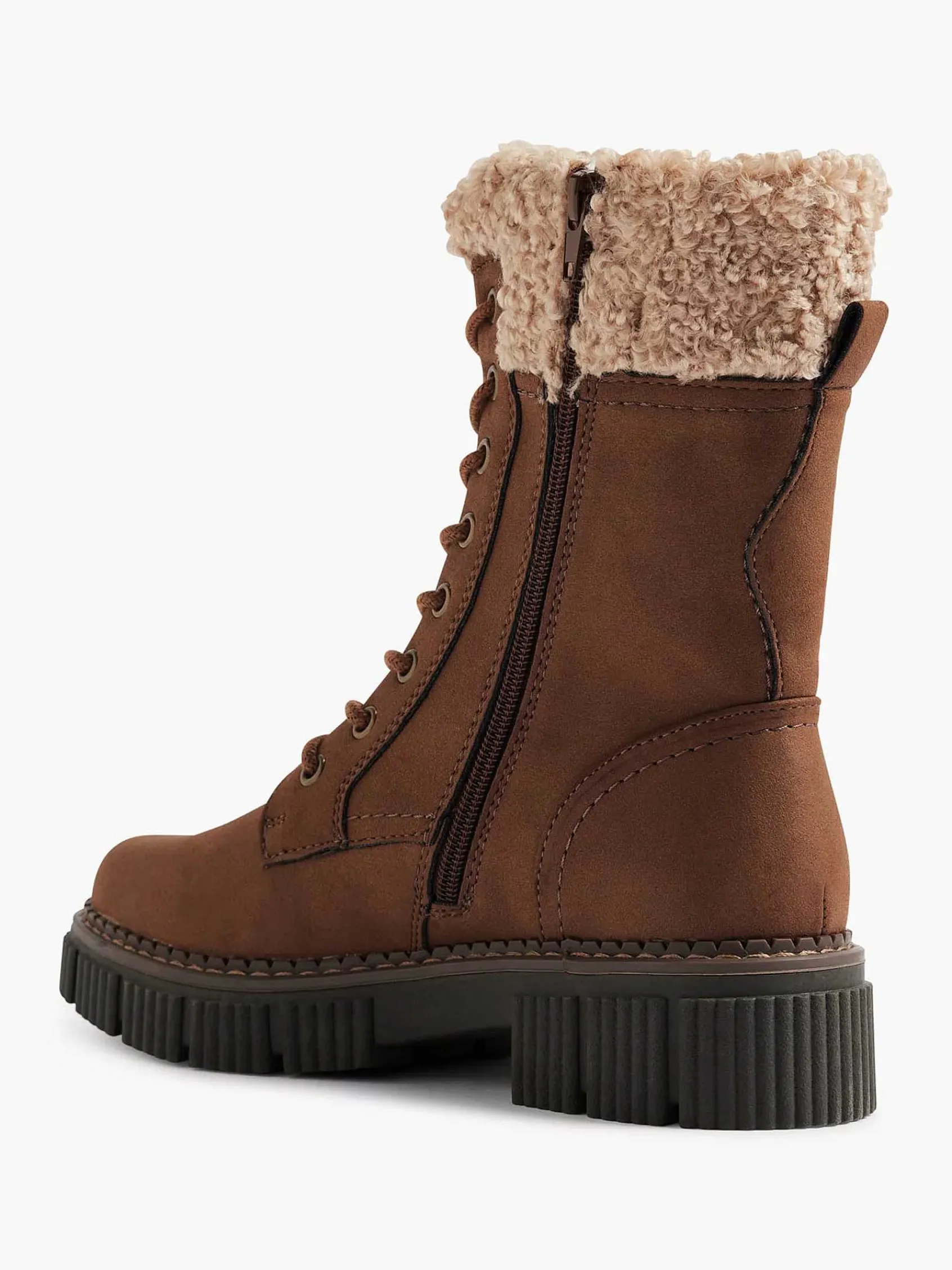 Enkellaarzen & Boots|Easy Street Camel Veterboot