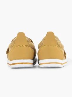 Jongensschoenen|Vty Cognac Canvas Instapper