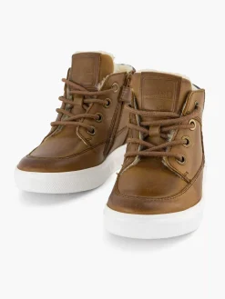 Babyschoenen|Vty Cognac Leren Sneaker