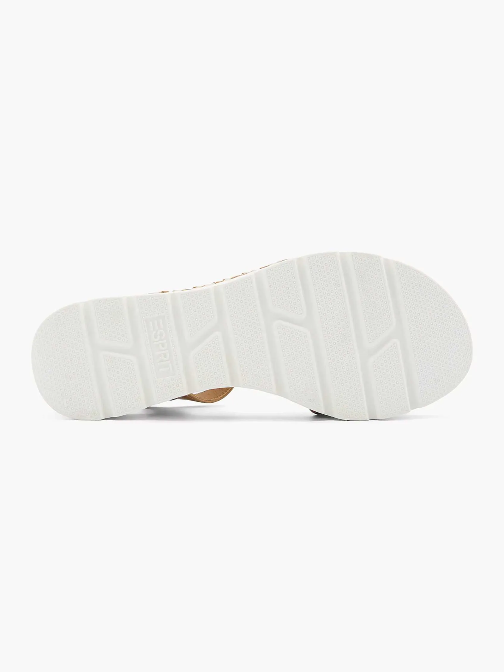 Sandalen|Esprit Cognac Platform Sandaal